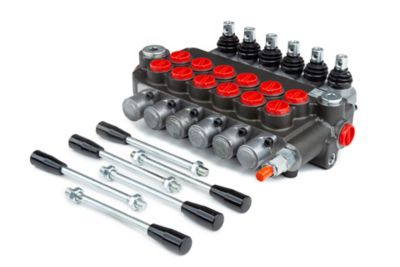 Image showing  3,625 PSI G Series Directional Control Valve, 21 GPM, 6 Spool, SAE 10 Inlet/SAE 12 Outlet