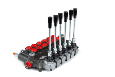 Image showing  3,625 PSI G Series Directional Control Valve, 21 GPM, 6 Spool, SAE 10 Inlet/SAE 12 Outlet