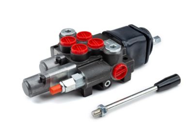Image showing  3,625 PSI G Series Directional Control Valve with Joystick, 21 GPM, 2 Spool, SAE 10 Inlet/12 Outlet