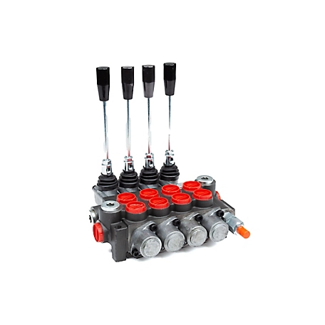 Chief 3,625 PSI G Series Directional Control Valve, 10 GPM, 4 Spool, SAE 10 Inlet/Outlet