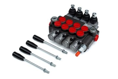 Image showing  3,625 PSI G Series Directional Control Valve, 10 GPM, 4 Spool, SAE 10 Inlet/Outlet
