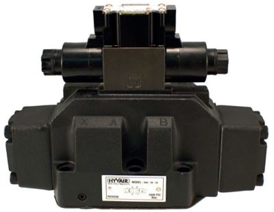 Chief 3,000 PSI D08 3-Position Spring Center Tandem 2-Solenoid Circuit Valve, 50 GPM, 12VDC