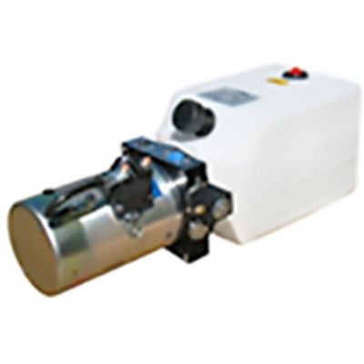 SPX 1.4 GPM 12VDC Single-Acting Hydraulic Power Unit, 3/8 in. NPT Ports, 2,000 PSI, 6 qt. Poly Tank