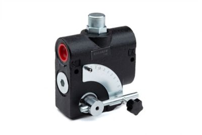Image showing  3,000 PSI FC Series Flow Control Valve, 0-16 GPM, 1/2 in. NPT/Side Ports