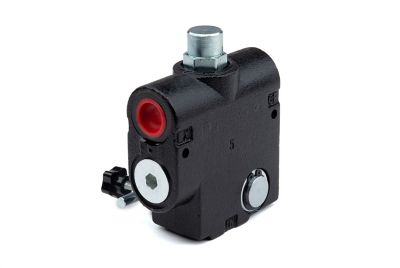 Image showing  3,000 PSI FC Series Flow Control Valve, 0-16 GPM, 1/2 in. NPT/Side Ports