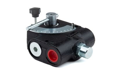 Image showing 6 th Chief 3,000 PSI FC Series Flow Control Valve, 0-16 GPM, 1/2 in. NPT/Side Ports