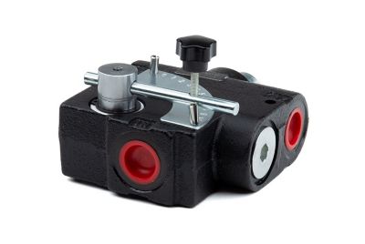 Image showing 5 th Chief 3,000 PSI FC Series Flow Control Valve, 0-16 GPM, SAE 10/Side Ports