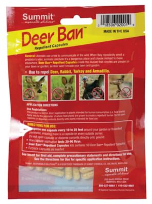 Image showing  Deer Ban Repellent Capsules, 50-Pack
