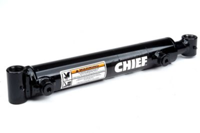 Chief 2.5 in. Bore x 12 in. Stroke WT Welded Hydraulic Cylinder, 1.5 in. Rod Diameter