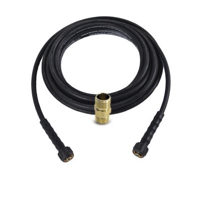 Image showing 5 th SIMPSON 1/4 x 25 ft. Santoprene Cold Water Pressure Washer Replacement/Extension Hose, 4,000 PSI