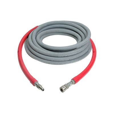 SIMPSON 3/8 in. x 50 ft. 8,000 PSI Wrapped Rubber Hot Water Pressure Washer Hose, 250 Degrees F
