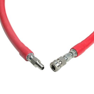 Image showing  3/8 in. x 100 ft. x 10,000 PSI Wrapped Rubber Hot Water Pressure Washer Hose, 41188