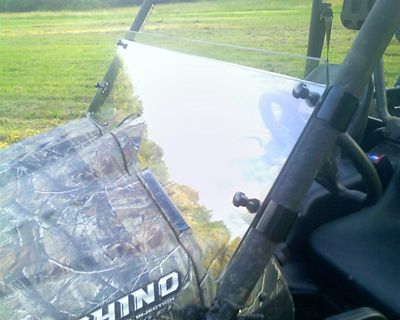 Image showing  Full Windshield for Yamaha Rhino
