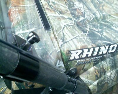 Image showing  Full Windshield for Yamaha Rhino