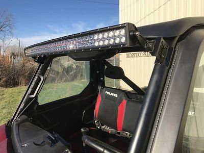 Extreme Metal Products Polaris Ranger 50 in. LED Light Bar Brackets, for Pro-Fit Cage