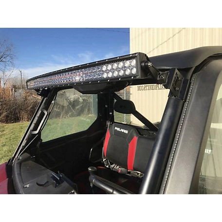 Extreme Metal Products Polaris Ranger 50 in. LED Light Bar Brackets, for Pro-Fit Cage