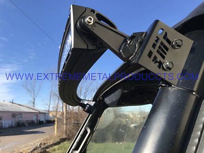 Image showing 5 th Extreme Metal Products Polaris Ranger 50 in. LED Light Bar Brackets, for Pro-Fit Cage