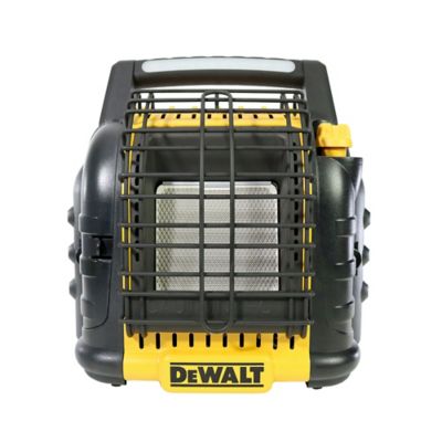 DEWALT Propane Cordless Portable Radiant Heater, 5,250 sq. ft., 12,000 BTU