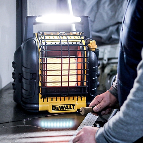 DEWALT 12,000 BTU Cordless Portable Radiant Propane Space Heater