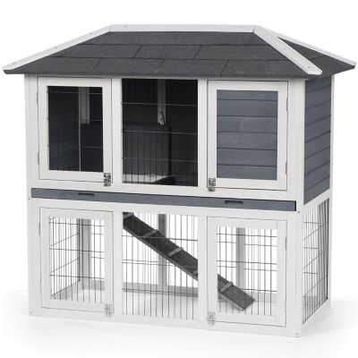 Prevue Pet Products Duplex Rabbit Hutch