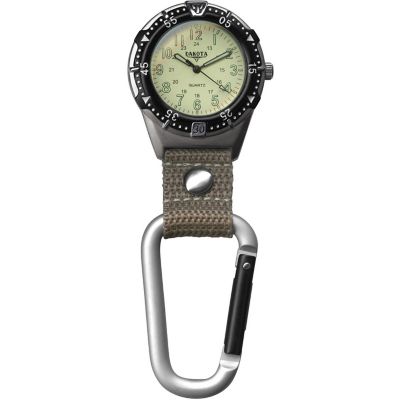 Dakota Men's Aluminum Backpacker Watch, Khaki