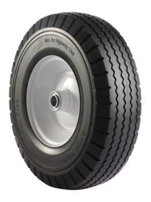 6-1/8 Light-Duty Sawtooth Tread Flat-Free Wheel Load Rating pack of 5 100 lb 