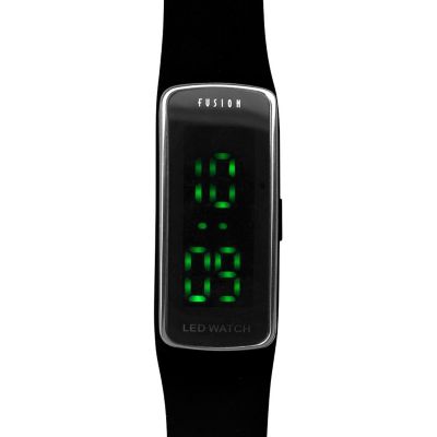 black led watch