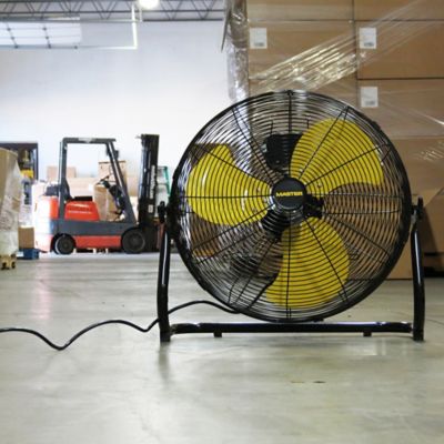 Image showing  12 in. 3-Speed Indoor High-Velocity Floor Fan