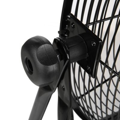 Image showing  30 in. Indoor High-Velocity Cradle Drum Fan, 7,900 CFM