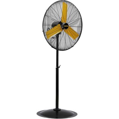 Image showing  24 in. High-Velocity Pedestal Oscillating Fan, 3,900 CFM