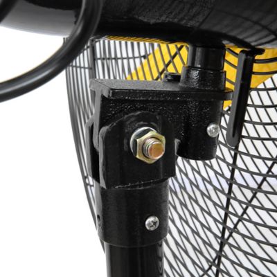 Image showing  24 in. High-Velocity Pedestal Oscillating Fan, 3,900 CFM