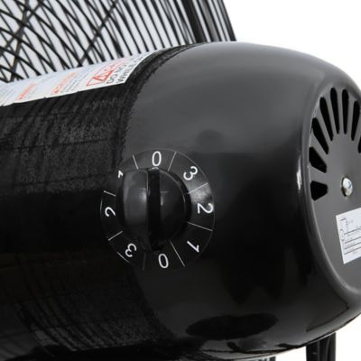 Image showing  30 in. High-Velocity Pedestal Fan, 8,500 CFM
