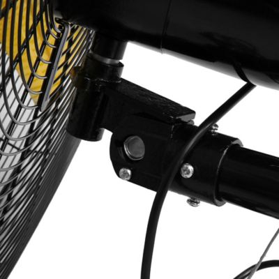 Image showing  24 in. 3-Speed Indoor Wall-Mounted Fan