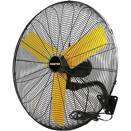 Master 24 in. Wall-Mounted Oscillating Fan