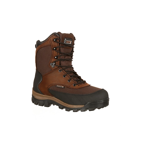 Rocky Men's Waterproof Insulated Hiker Outdoor Boots, 8 in.