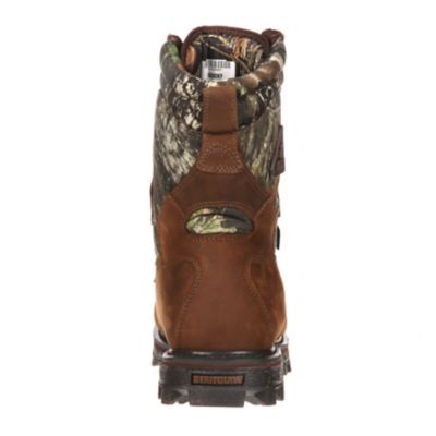 Image showing 1 th Rocky Men's Mossy Oak Break-Up BearClaw 3-D Waterproof Insulated Lace-Up Outdoor Boots, 10 in.