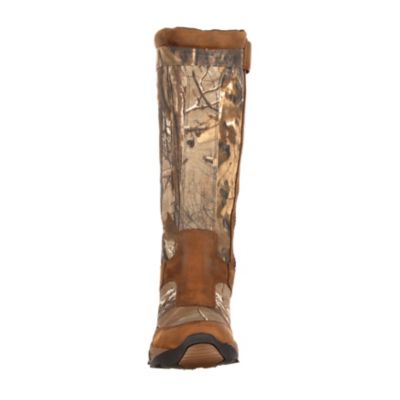 Image showing 3 th Rocky Men's 17 in. Realtree Retraction Waterproof Snake Hunting Boots