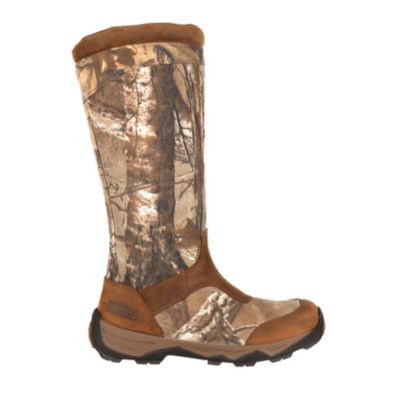 Image showing 4 th Rocky Men's 17 in. Realtree Retraction Waterproof Snake Hunting Boots
