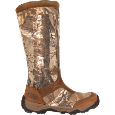 Image showing 1 th Rocky Men's 17 in. Realtree Retraction Waterproof Snake Hunting Boots