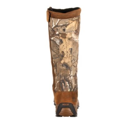 Image showing 5 th Rocky Men's 17 in. Realtree Retraction Waterproof Snake Hunting Boots