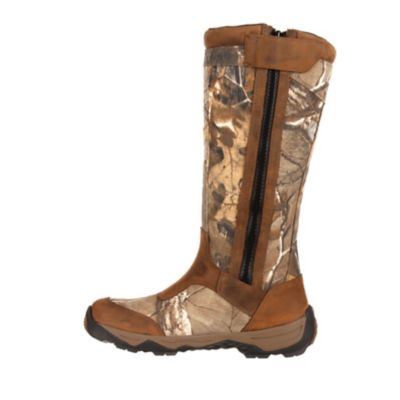 Image showing 6 th Rocky Men's 17 in. Realtree Retraction Waterproof Snake Hunting Boots