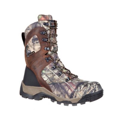 Rocky Men's 9 in. Waterproof Insulated Sport Pro Hunting Boots, 1,000g Thinsulate Ultra, 1-Pair