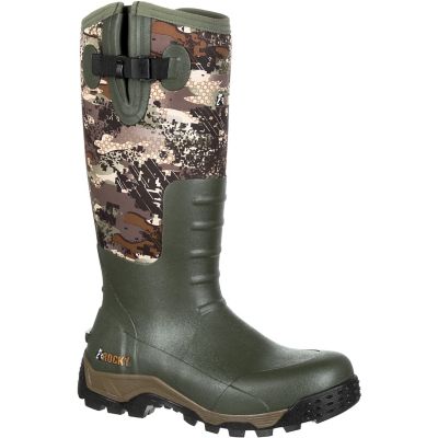 mens camo rubber boots