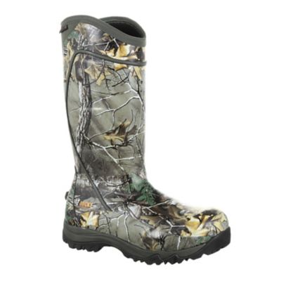 insulated waterproof rubber boots