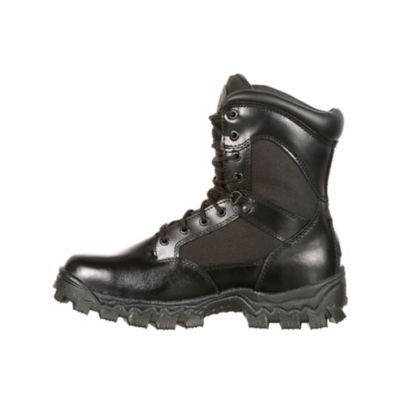 Image showing 4 th Rocky Men's Alpha Force Waterproof Lace-Up Outdoor Boots, 8 in.
