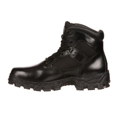 Image showing  Unisex Alpha Force Round Toe Waterproof Lace-Up Boots, 6 in.