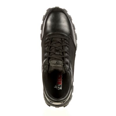 Image showing 2 th Rocky Unisex Alpha Force Oxford Work Shoes, 4 in.