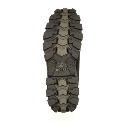 Image showing 4 th Rocky Unisex Alpha Force Oxford Work Shoes, 4 in.