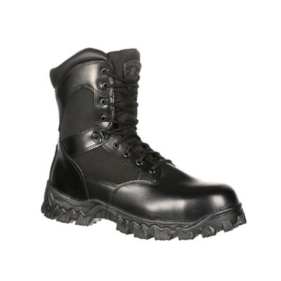 waterproof steel toe zipper boots