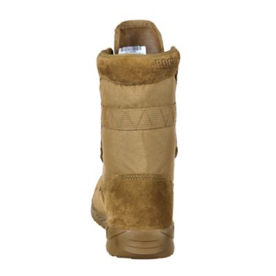 Image showing  Men's Coyote C7 Lace-Up Commercial Military Boots, 8 in.